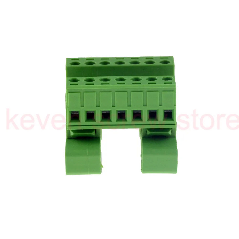 1sets 2-9pin Pitch 5.08mm Screw Plug-in Terminal Blocks connector Din Rail Mounting instead 2EDG-UKR-5.08mm Rail terminal block