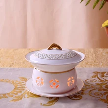 Гостиничная Клубная посуда Крылатая чаша с крытой свечей спиртовое Отопление и теплоизоляция непрерывная печь птичьего гнезда