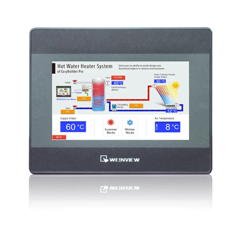 

TK6071iP 7" WEINVIEW/ Weintek Brand new HMI TFT LCD 800*480 HMI 2 COM ports ARM processor new in box weintek hmi 7 inch