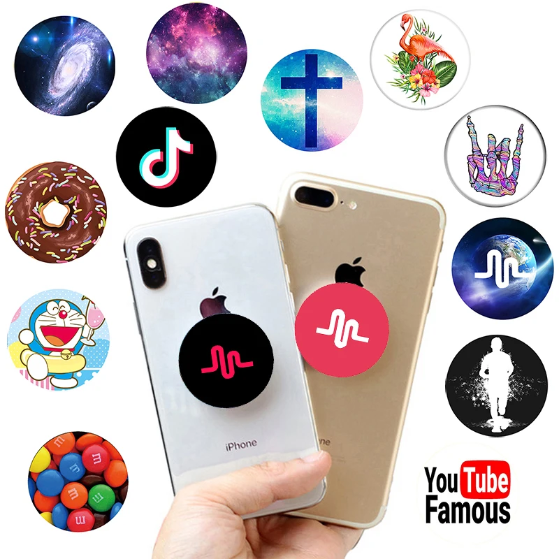 Pop Socket Cartoon Animal Pattern Mobile Phone PopSocket