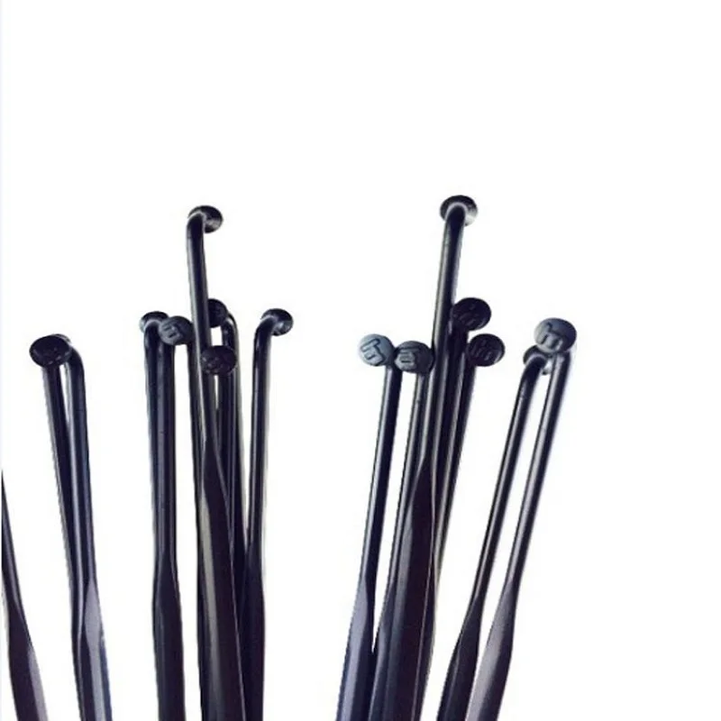 GENUINE-Super-Light-CN-MAC-424-Aero-Bladed-Spokes-with-Alloy-Nipples-J-Bend-Hook-Spoke