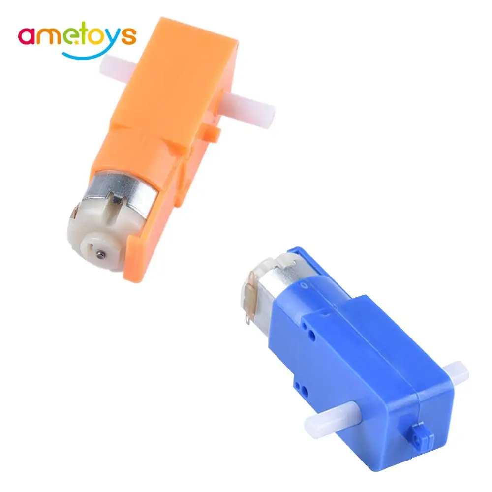 1 Piece TT Motor 3 6V Uniaxial Gearbox for DIY Intelligent