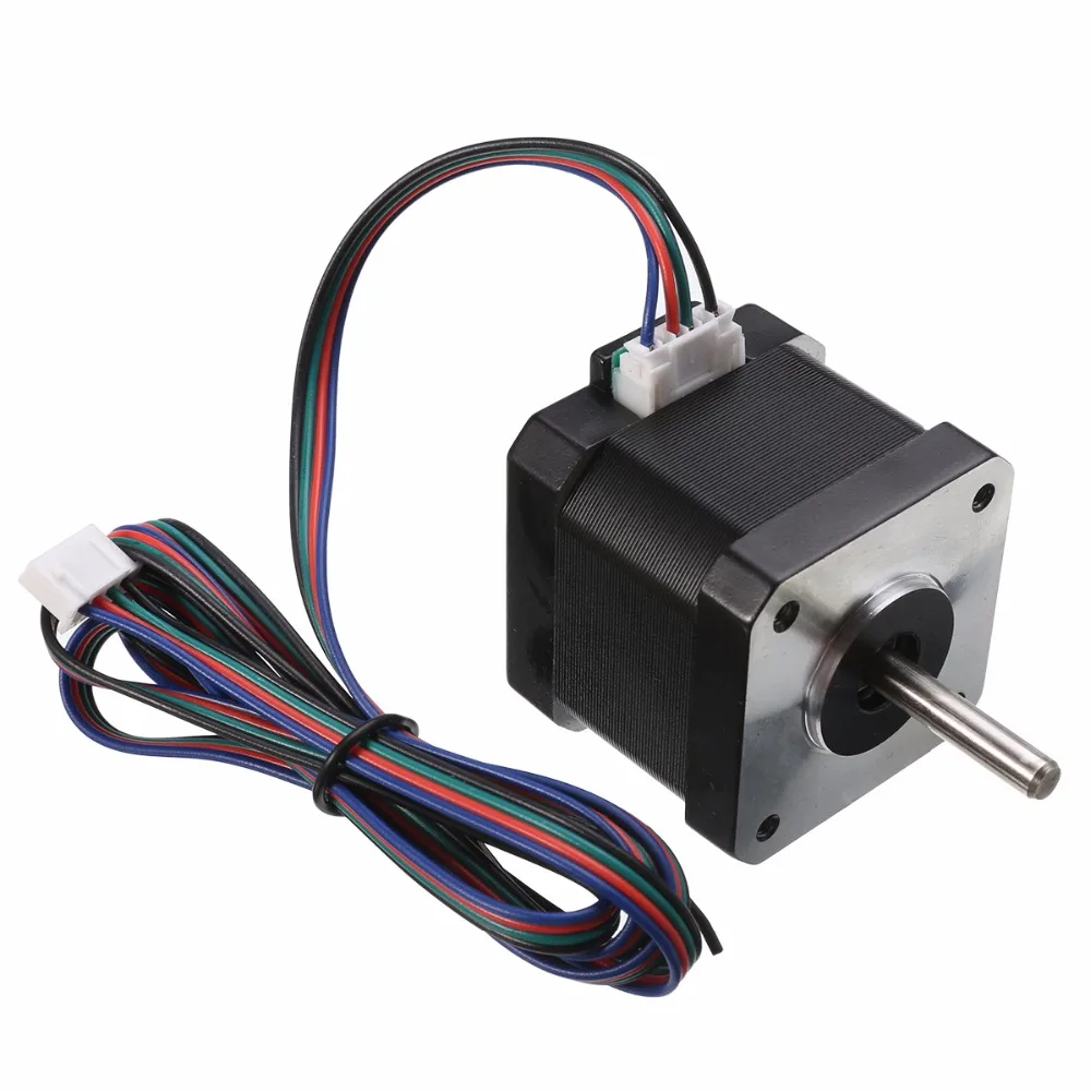 

1pc 1.7 A/phase 40mm NEMA17 Stepper Motor 2 Phase 4-wire Motor CNC 1.8 Degree For 3D Printer
