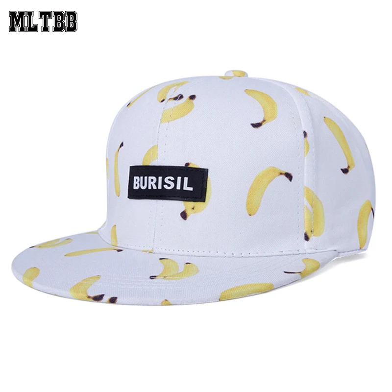 MLTBB Brand Fruit Pattern Snapback Kids Women Fashion Baseball Caps
