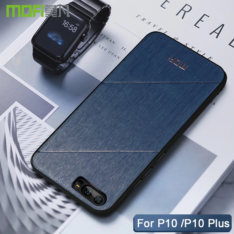 Для huawei p10 plus чехол Mofi оригинал жесткий задний buiness противоударный для conque |