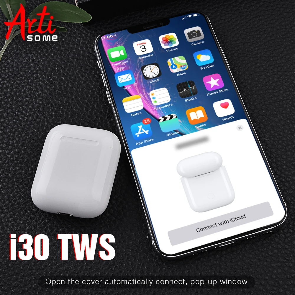 

Original i30 TWS 2019 Pop-up 1:1 Size W1 Bluetooth Headphone Earbuds PK i10 i20 i60 i80 i90 i100 TWS PK airdots Headset