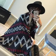 Winter Blanket Scarf Women Brand Casual Cashmere Scarf Femme Chic Rhombus font b Tartan b font