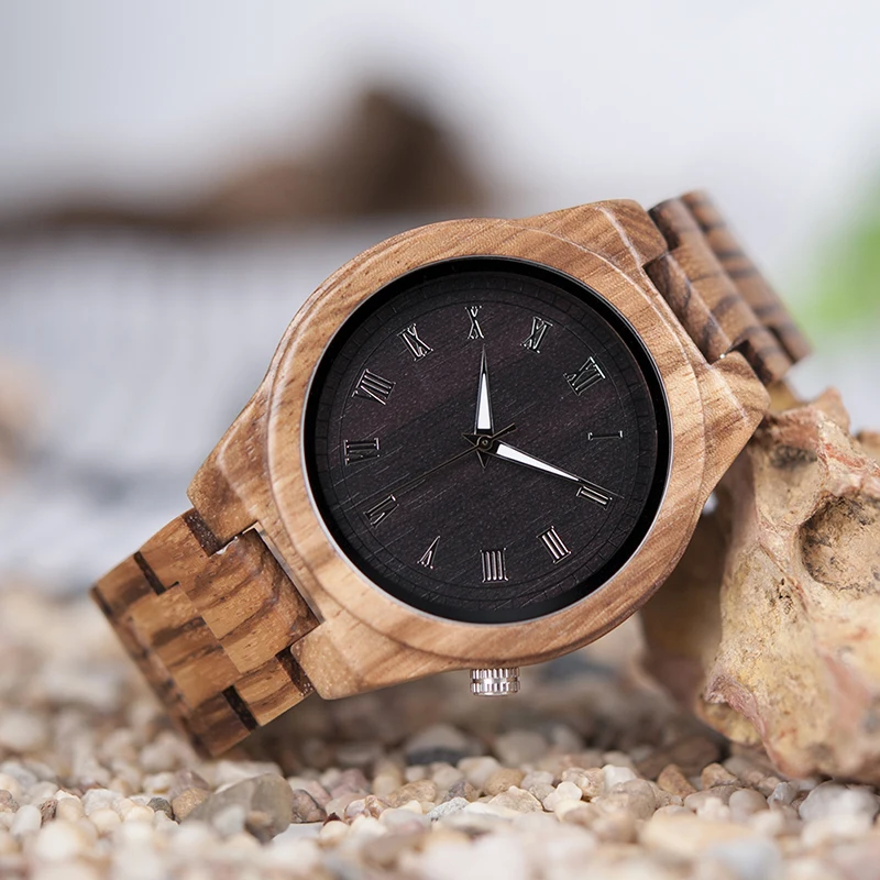 BOBO BIRD Mens Watches Luxury Brand Top Men Watch Relogio Masculino Wooden Wristwatches Timepieces W-M30 DROP SHIPPING