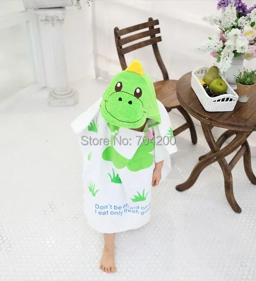 Roupão de Bebê Criança dos Desenhos Toalha de Banho Roupões de Banho das Crianças Animal com Capuz dos Desenhos Toalha de Praia Estilos Personagem Animados p 12 - 34 High Quality Mamãe e Bebê