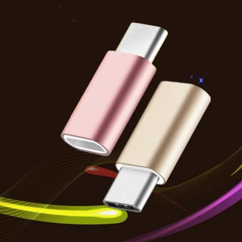 2 шт. Универсальный USB 3,1 type-C мужской разъем для Micro USB Женский конвертер USB-C адаптер данных type C устройство