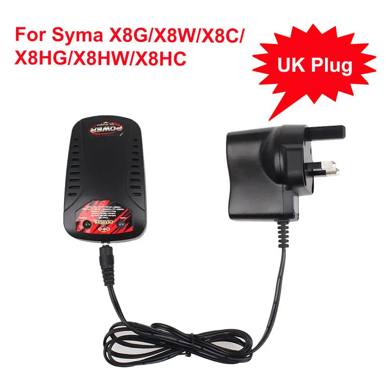 Зарядное устройство Blueskysea UK Plug 7 4 В для Syma X8C X8W X8G X8HC X8HW X8HG Drone|balance charger|7.4v batterybattery
