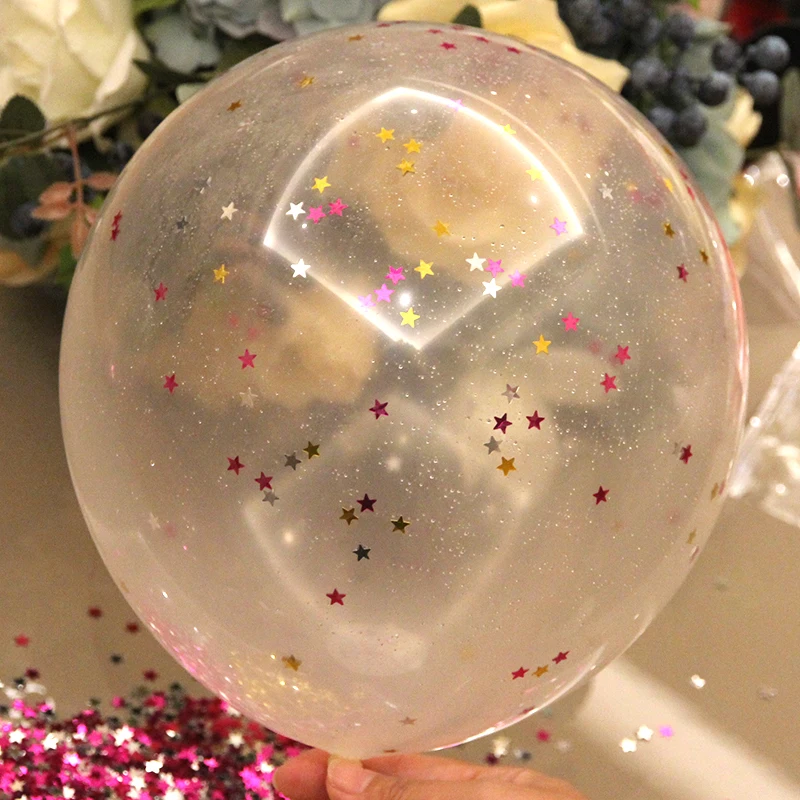 30g Glitter Acrylic Star Gold Metallic Foil Sequin Throwing Confetti