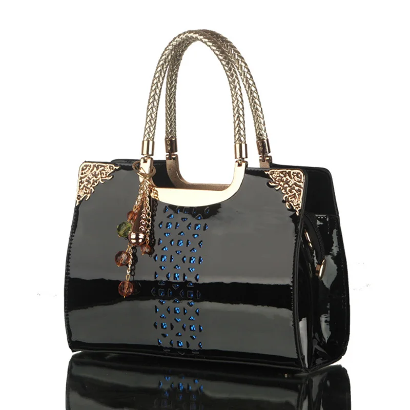 2017 Women Bag Famous Brand Handbags New Women PU Leather Handbags OL ladies messenger bag BLACK Women's Shoulder Bags