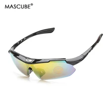 MASCUBE велосипедные солнцезащитные очки для езды на велосипеде, для спорта на открытом воздухе, велосипедные солнцезащитные очки, PC очки, 3 линзы, Аксессуары для велосипеда