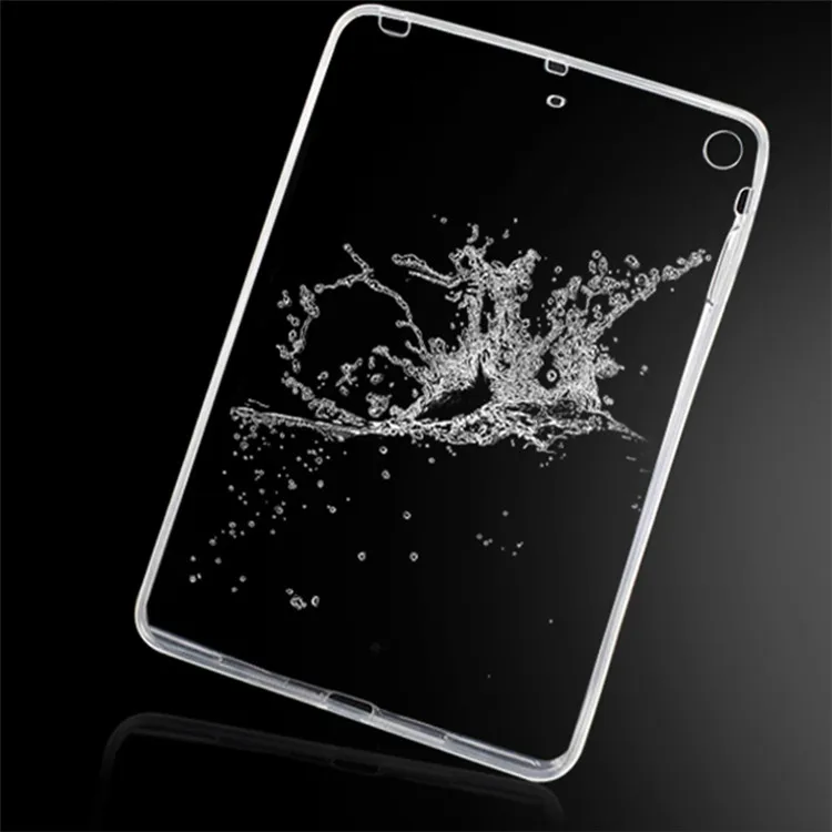For New iPad 9.7 2017 2018 Case TPU Silicon Transparent Slim Cover for iPad Air 2 Air 1 Pro 10.5 Mini 2 3 4  Coque Capa Funda