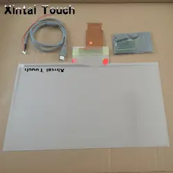 Бесплатная доставка! Xintai Touch 24 "интерактивный 10 точек касания фольги фильм через стекло, гибкий, соотношение 16:9