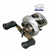 Приманка для литья, рыболовные снасти okuma-calera, c5-266wlx, круглая приманка, колесо, капля воды