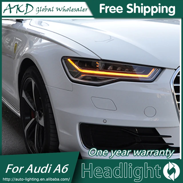 Akd Car Styling For Audi A6 Headlight 2017 Led Akd Car Styling For Audi A6 Headlight 2017 Led Angel Eye