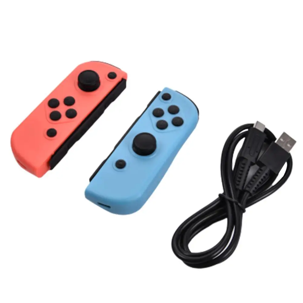 Беспроводная сенсорная ручка Bluetooth для контроллера JOY-CON левый и правый переключатель NS совместим с переключателем неоновый красный/синий