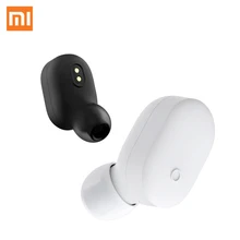 100 Original Xiaomi Wireless Bluetooth Earphone Mini Headset Bluetooth 4 1 Mini Wireless Earphone Build in