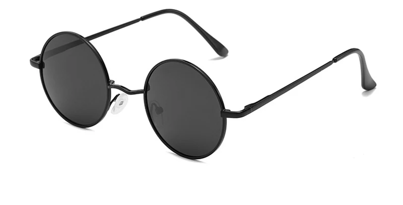 John Lennon, поляризационные винтажные солнечные очки в стиле хиппи, для Рейв, вечерние, круглые солнцезащитные очки, мужские круглые линзы, в стиле хип-хоп, забавные мужские очки