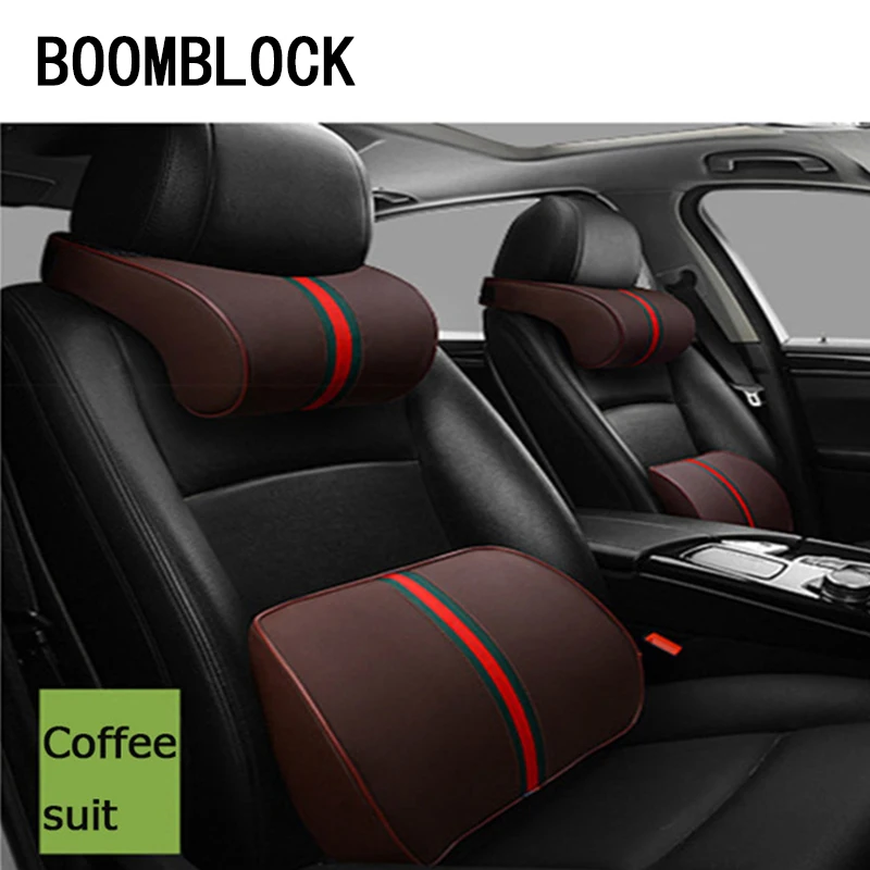 BOOMBLOCK автомобильные подушки для шеи поддержка сиденья наволочки Inifiniti Kia Rio 3 K2