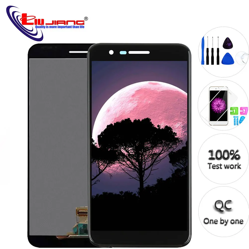 

For LG K30 K10 X410 LMX410 LMX410TK LCD Original Display Touch Screen Digitizer With Frame Assembly Replacements parts