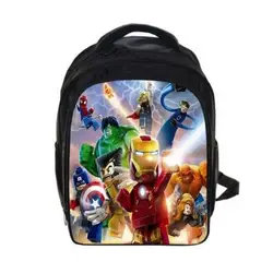 13 дюймов маленький Звездный рюкзак войны детские школьные ранцы для мальчиков 3D Marvel Super Hero школьный детский сад сумка Детские Сумки