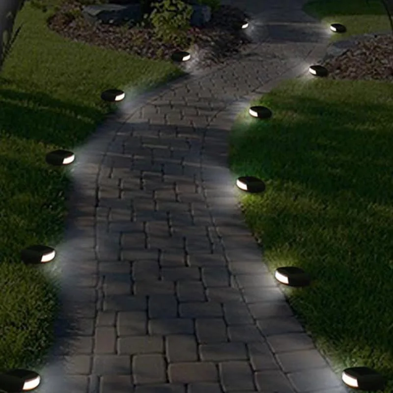 Светодиодный светильник на солнечной батарее с имитацией камня, наружный солнечный светильник для газона, водонепроницаемый уличный садовый забор, настенный светильник для лестницы, квадратная гирлянда