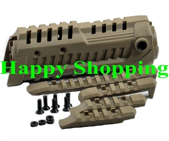 Command Arms M4S1 Handguard с дополнительной направляющей для винтовки охотничья черная/темная земля