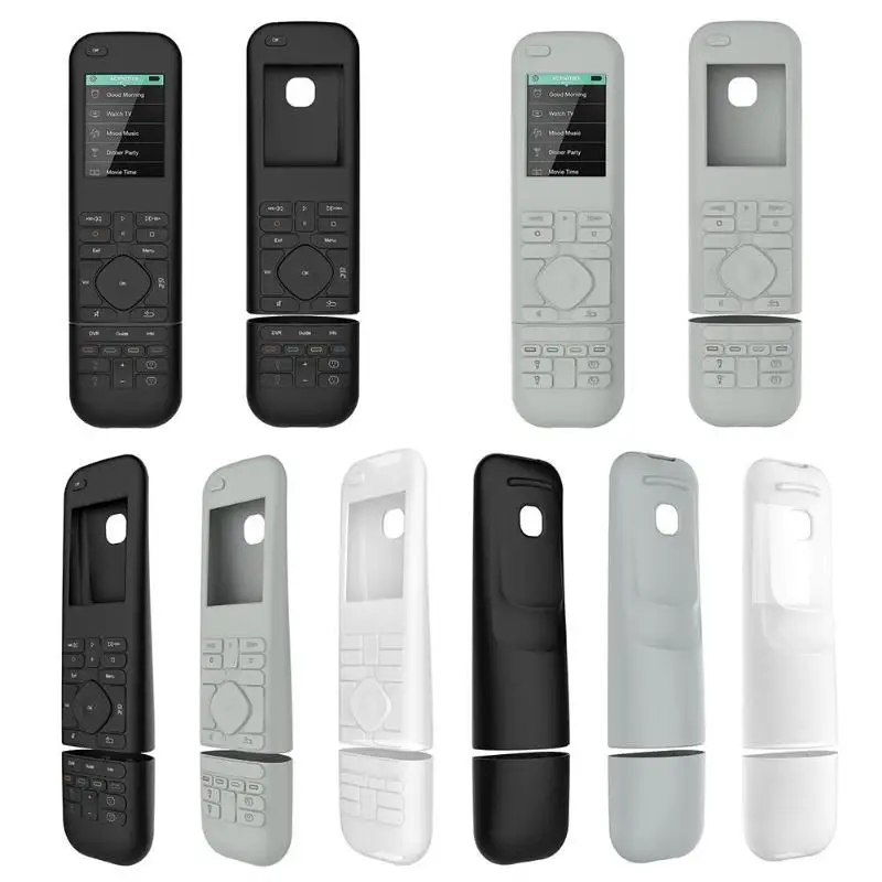 

Soft Silicone Protective Case Cover Skin Replacement for Logitech Harmony Elite Remote Control Protective Cover Case