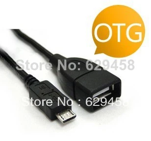 Micro Usb Host Mode Otg Cable For Archos Tablet 80 101 Xs - Data Cables -