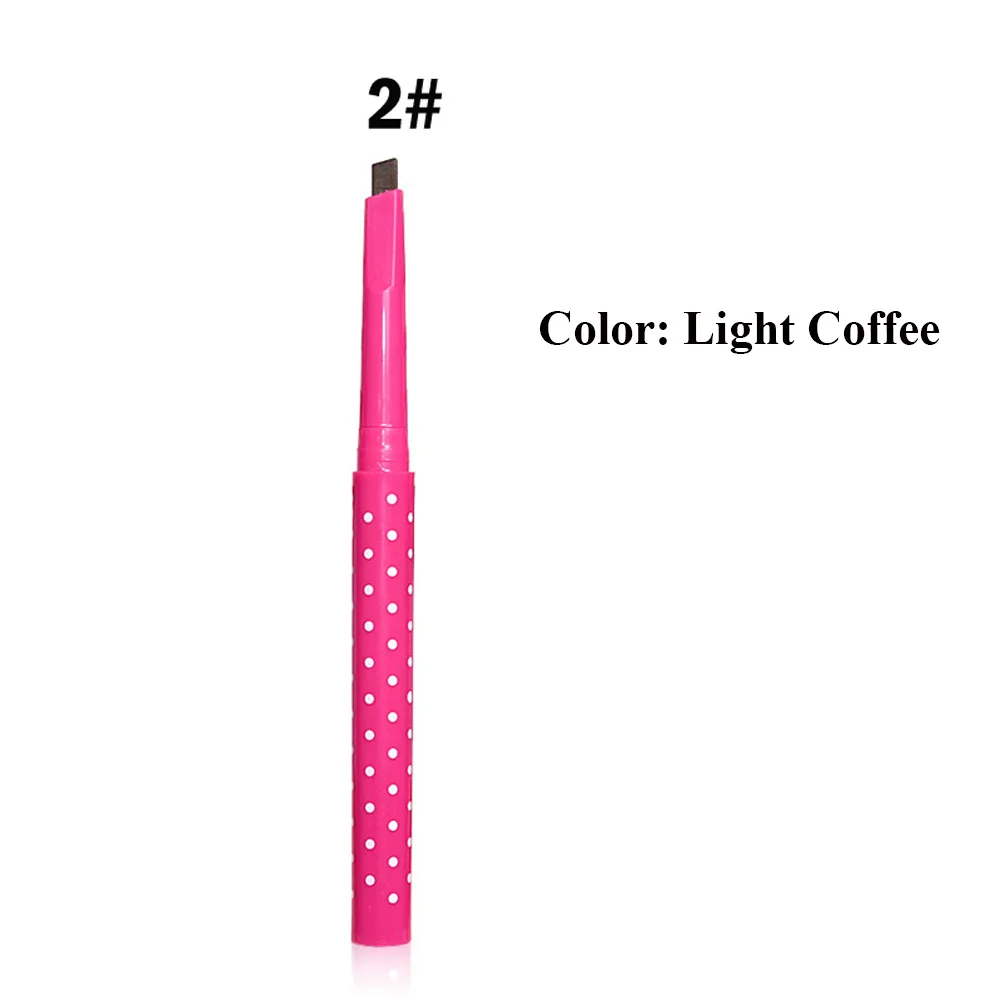 1 шт. водостойкая стойкая косметика карандаш для бровей Подводка для бровей инструменты для макияжа Макияж 4 разных цвета - Цвет: Light Coffee