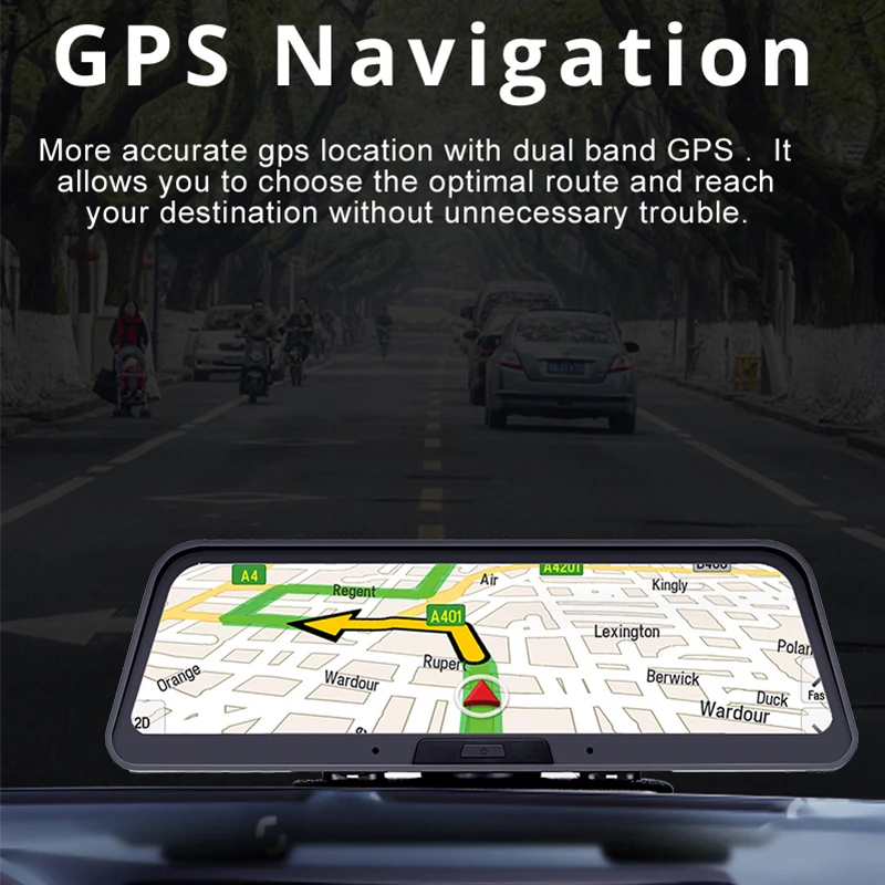 8 &quotADAS Автомобильный видеорегистратор 4G Android Центр панель управления GPS Navi FHD 1080P