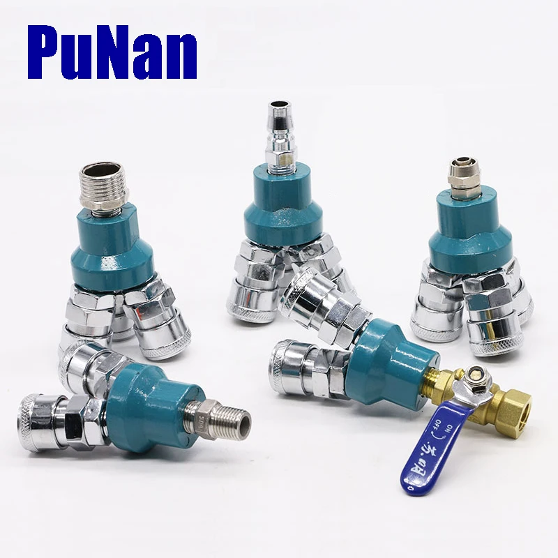 

Free shipping Pneumatic fitting 1/4" C type Quick connector High pressure coupling SMV/SMY/SML/SMX Air pump air compressor joint