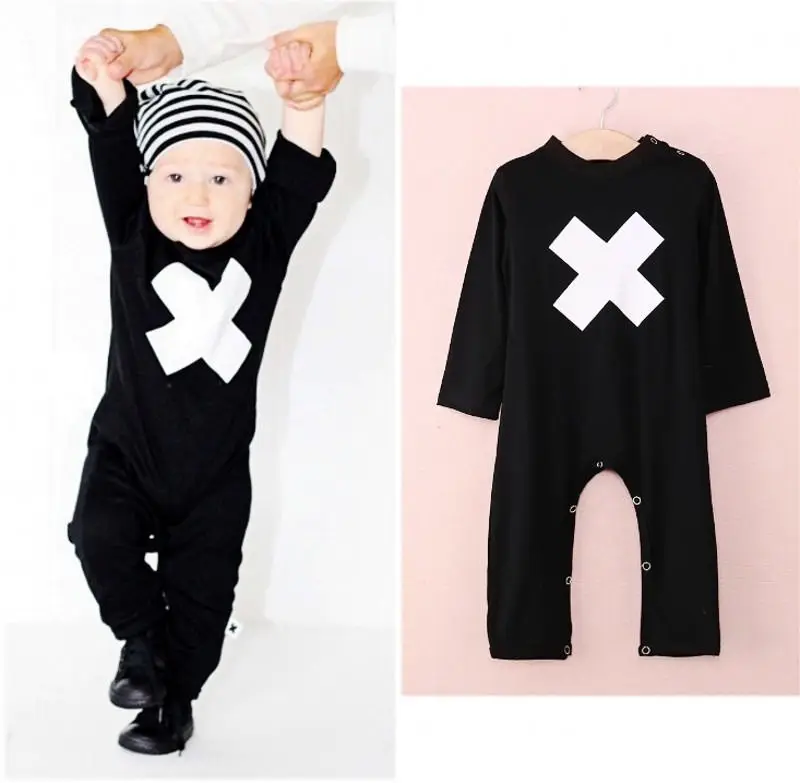 Newborn Baby Boy Infant Warm Cotton Outfit Jumpsuit font b Romper b font Clothes