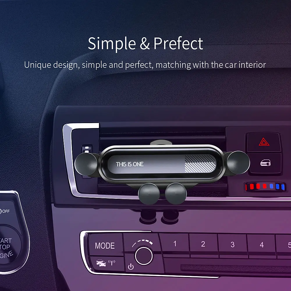 Essager Schwerkraft Auto Telefon Halter für iPhone Xiao mi mi Air Vent Auto Halterung für Telefon i