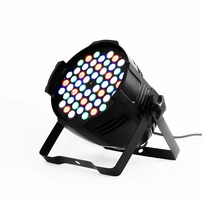 Светодиодный прожектор из алюминиевого сплава 54x9 Вт RGB 3в1 DMX512 проектор для атмосферного диско DJ музыка вечерние клубный танцпол - Цвет: LED Can 54x3W RGBW