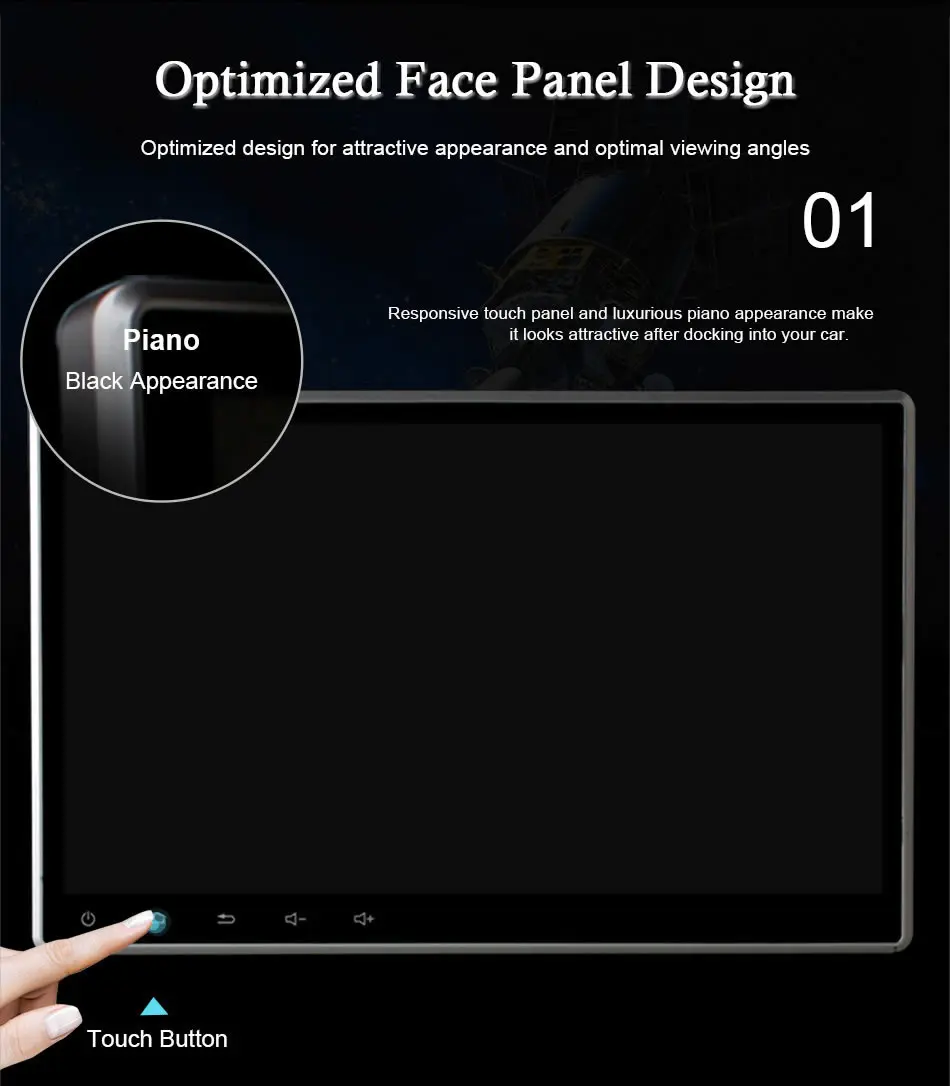 Flash Deal 10.1" Android 9.0 PX6 4+64G 2 Din Universal Car DVD Radio Stereo GPS Navigation Head Unit Multimedia DSP Carplay Double Din 2Din 23