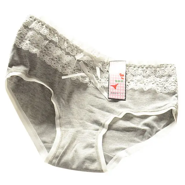 Hot Candy Color Women's Cotton Briefs Panties Lingerie Knickers Underwear Underpants 1