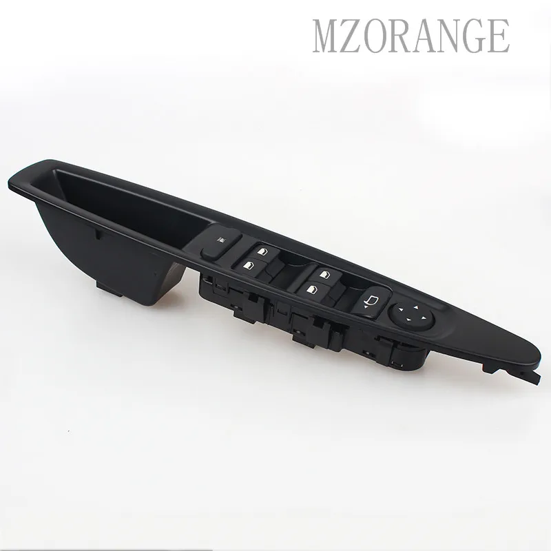 

MZORANGE 1 Piece Black Front Left Master Electric Power Window Control Switch For Citroen C4 With Manual Rearview Mirror Switch