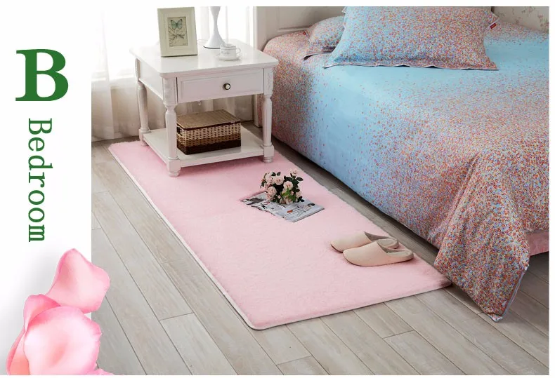 shaggy rug for living room anti slip (3)