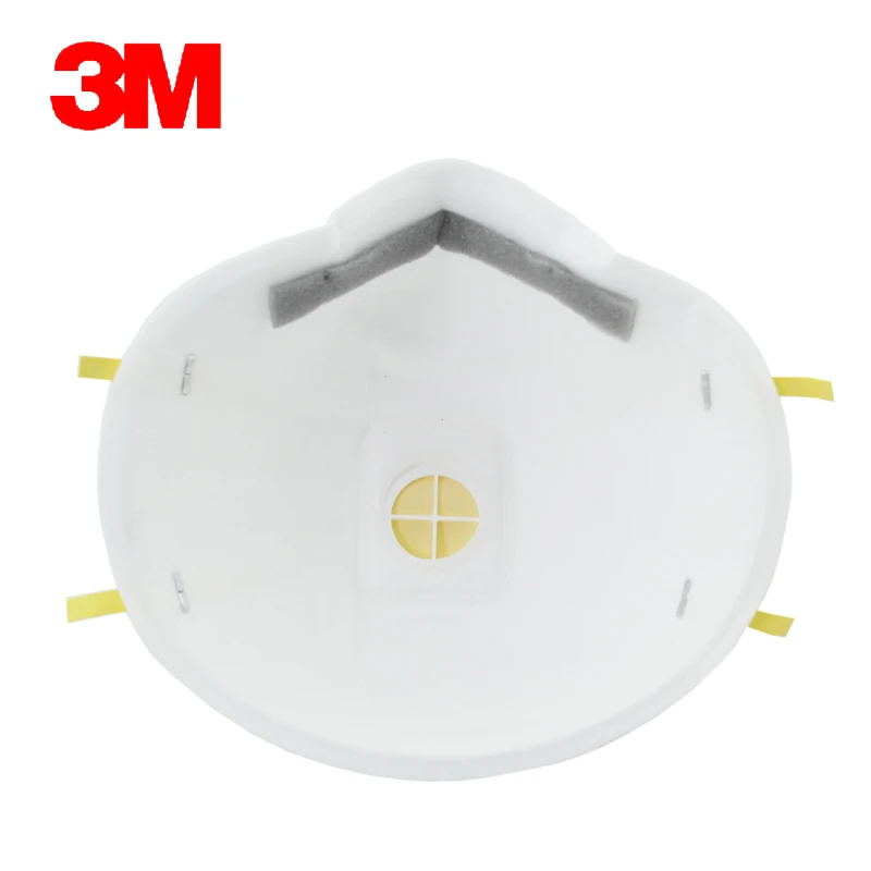 3 м 8210VCN на головке маска с дыхательный клапан для промышленной пыли-доказательство шлифовальный N95 класса с защитой от тумана и дымки для верховой езды