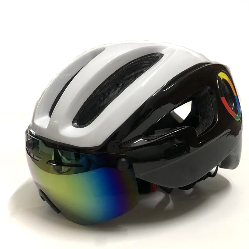 Adutls Велоспорт шлем очки M интегрально Mtb Горный Дорожный велосипед велосипедный шлем 3 линза козырек Cascos mtb bicicleta Ciclismo велосипед