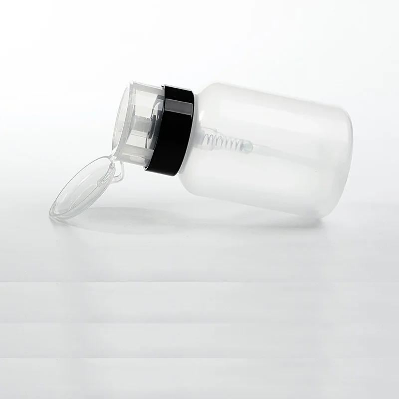 200 мл Пустой насос диспенсер для ногтей лак для чистки спирта бутылка для многоразового использования Инструменты Оборудование Маникюр DIY дизайн