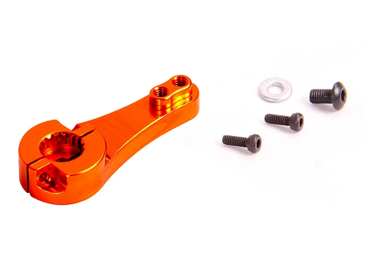 Buy CNC 17T metal gear servo arm For 22kg/40kg steering servo for1/5 HPI baja