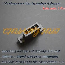 220-4 GBU bridge pile test seat/test socket horizontal style bridge rectifier aging test socket