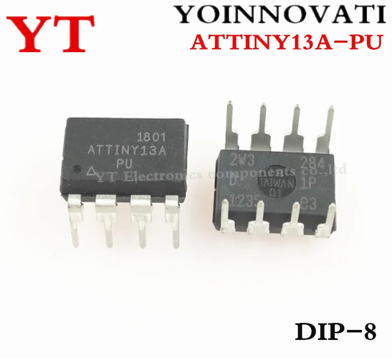 5 шт. ATTINY13A-PU MCU AVR 1K вспышка 20 МГц DIP8 ATTINY13A 13 ATTINY13 13A ATTINY лучшего качества |