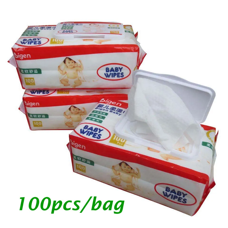 1 Pack Non woven Fabric Newborn Baby Wet Wipes Infant Baby Wet Wipes For 0 3 Years Old Baby