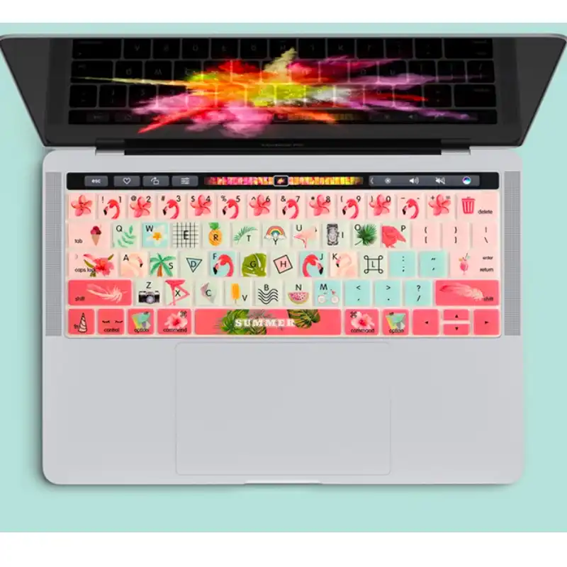 スーパーかわいいキーボードカバーのmacbook Pro 13なしタッチバーa1708 12インチソフトキーボードステッカーダスト防水 Keyboard Covers Aliexpress